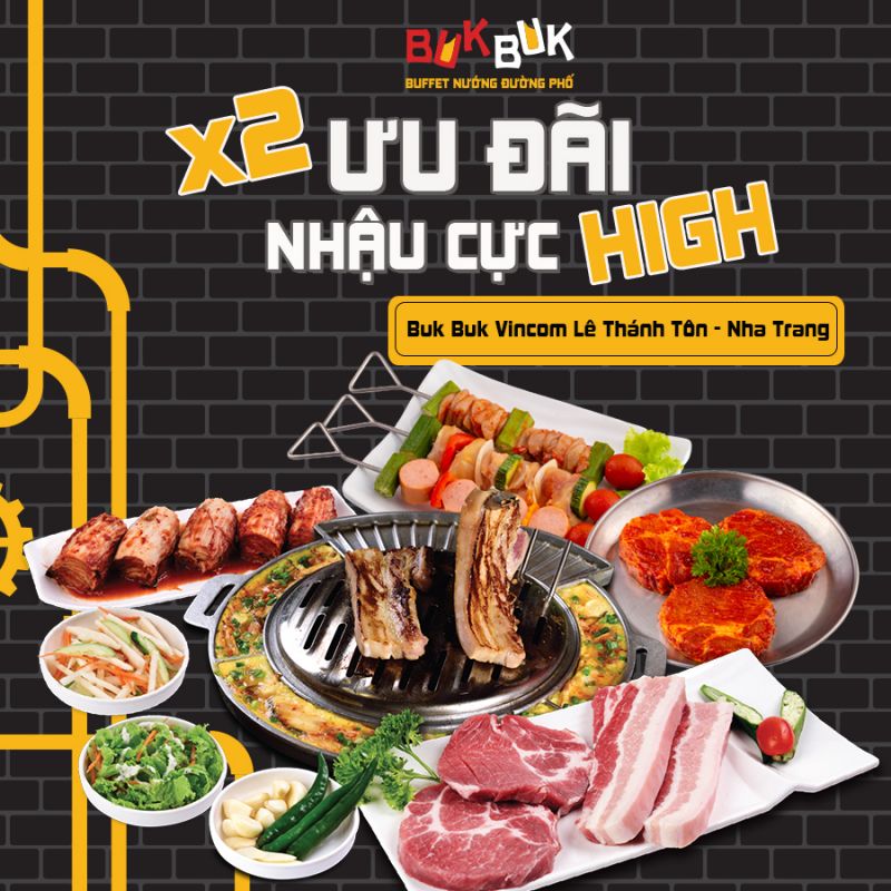 Buk Buk Buffet nướng & lẩu