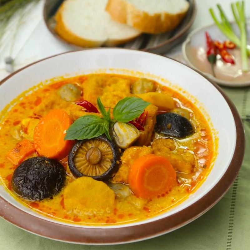 Cà ri kho chay