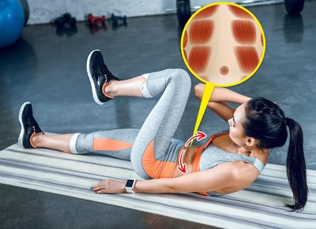 Các động tác gập bụng