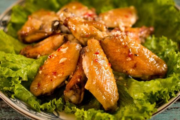 Cánh gà rang bơ tỏi
