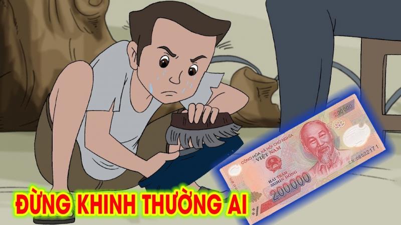 Câu chuyện về cậu bé đánh giày