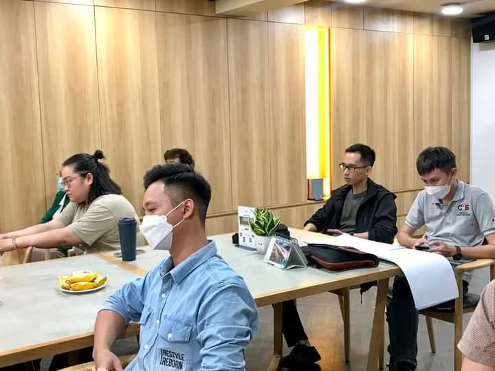 Hình ảnh học viên cùng giảng viên