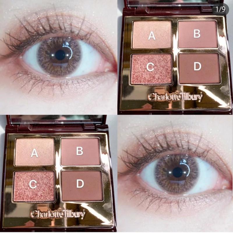 Charlotte Tilbury CT Bốn Màu Nhũ Mắt Gối Talk/DV/PT/EE