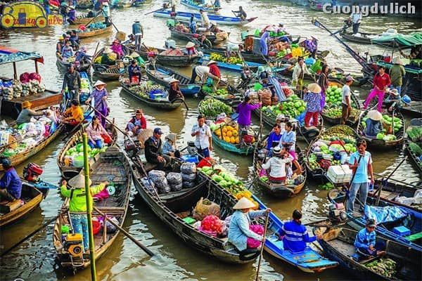 Chợ nổi Cái Răng