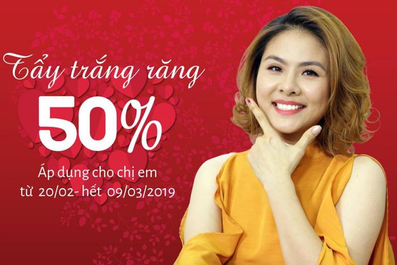 Chương trình khuyến mãi 8/3 của Nha Khoa Titan