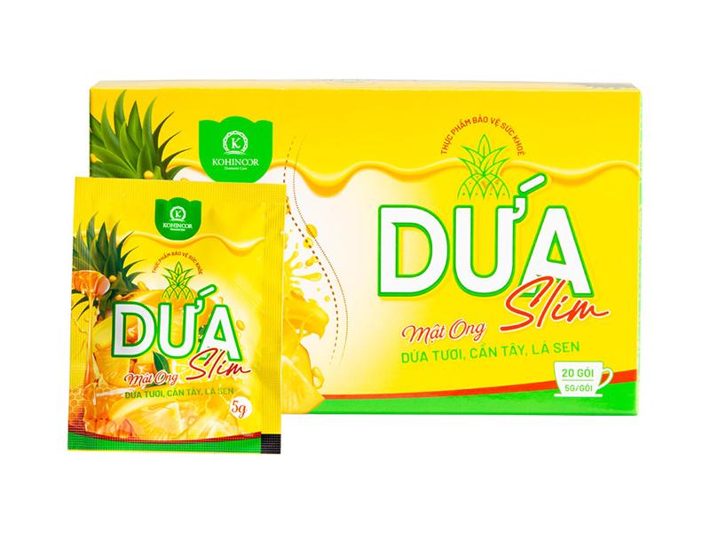 Cốm giảm cân, đẹp da dứa mật ong Slim Kohinoor