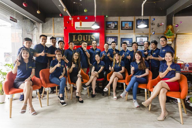 Đội ngũ nhân viên tại LOUIS