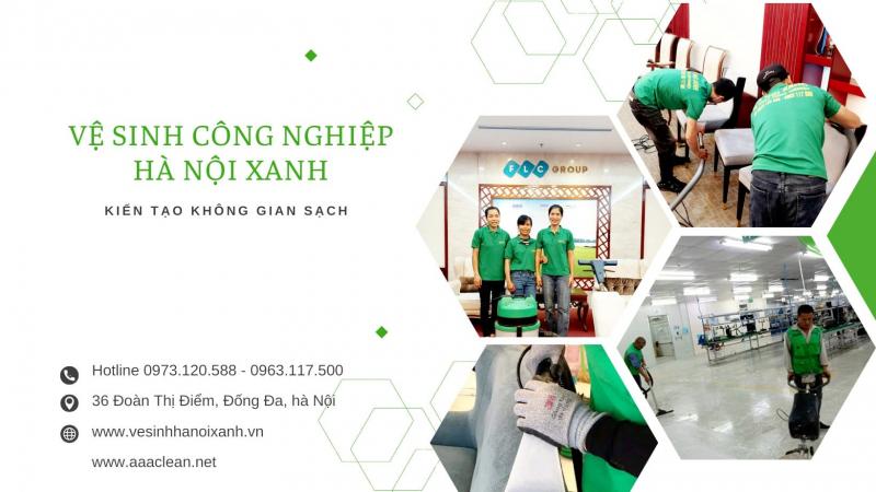 Công ty TNHH Dịch Vụ Vệ Sinh Công Nghiệp Hà Nội Xanh