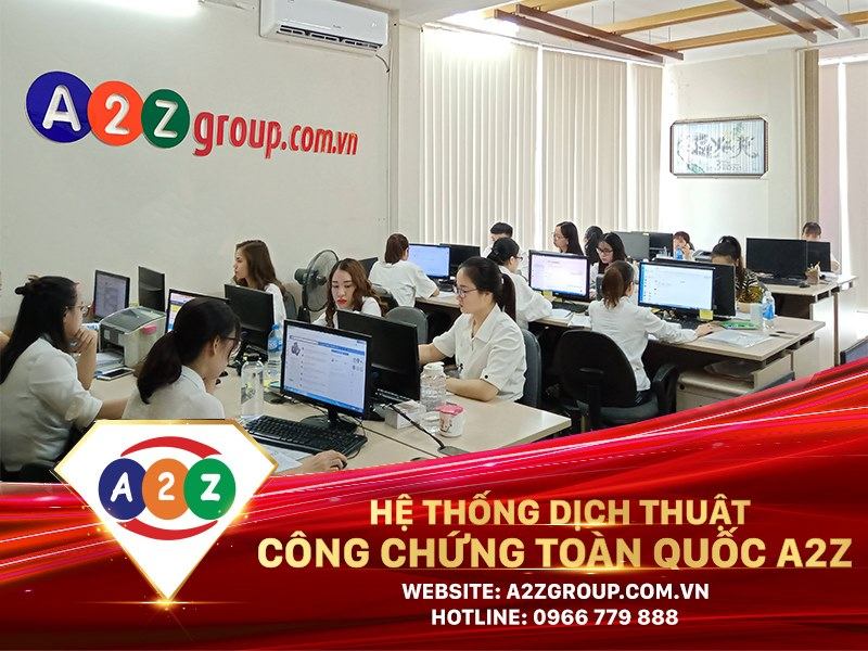 Công ty TNHH Tư vấn & Dịch thuật A2Z