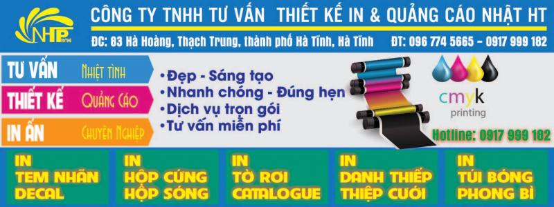 Công ty TNHH Tư Vấn Thiết Kế In và Quảng Cáo Nhật HT
