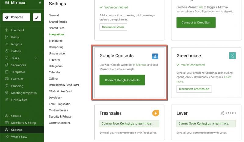 Contacts Sync