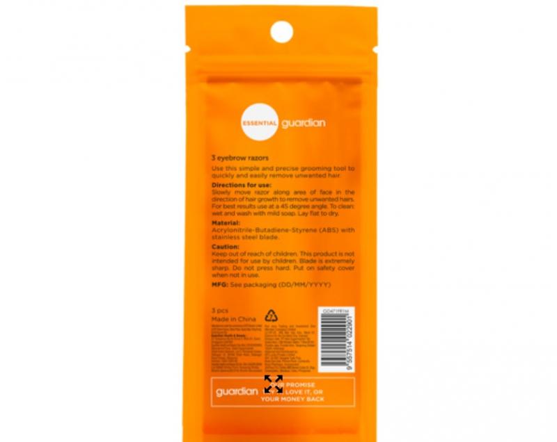 Dao cạo chân mày Guardian Eyebrow Razors
