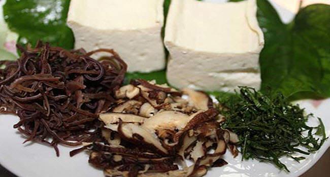 Đậu phụ cuốn lá lốt