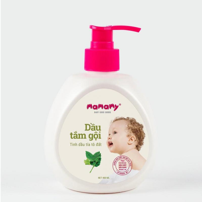 Dầu tắm gội toàn thân thiên nhiên Mamamy an toàn cho da