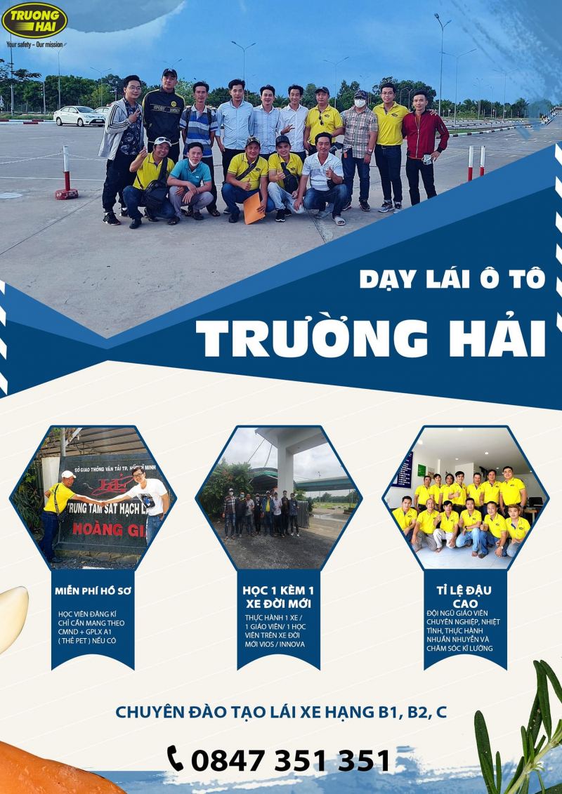 Trung tâm Dạy nghề lái xe Trường Hải (Chi nhánh Bến Tre)