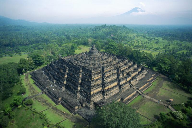 Đền Borobudur ở Indonesia
