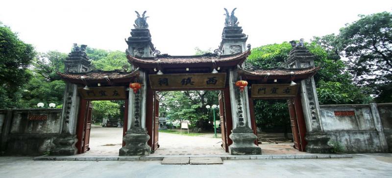 Đền Voi Phục - Trấn Tây Hoàng thành Thăng Long