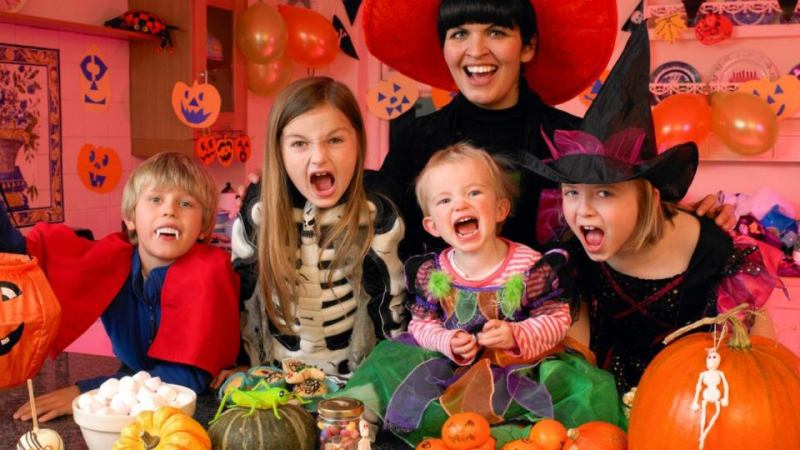 Màu truyền thống của Halloween