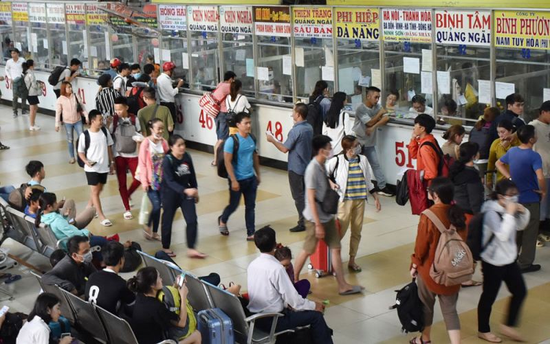 Dịch vụ mua hộ vé tàu xe dịp Tết
