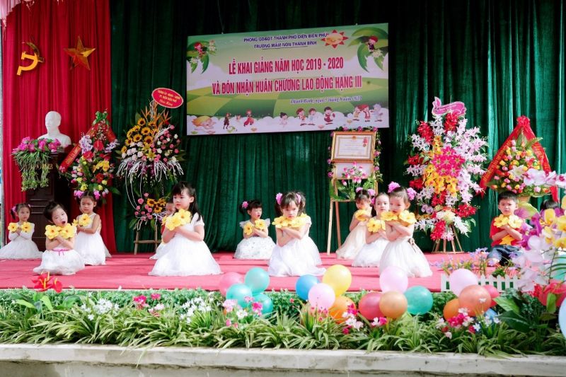 Diễn văn khai giảng năm học mới trường mầm non số 8