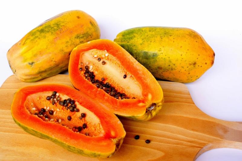 Đu đủ giúp nhuận tràng
