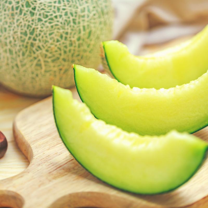 Dưa lưới ruột xanh vàng