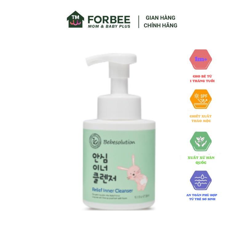 Dung dịch vệ sinh cho bé gái, trai BEBESOLUTION Hàn Quốc