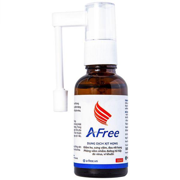 Dung dịch xịt họng Afree Thái Minh