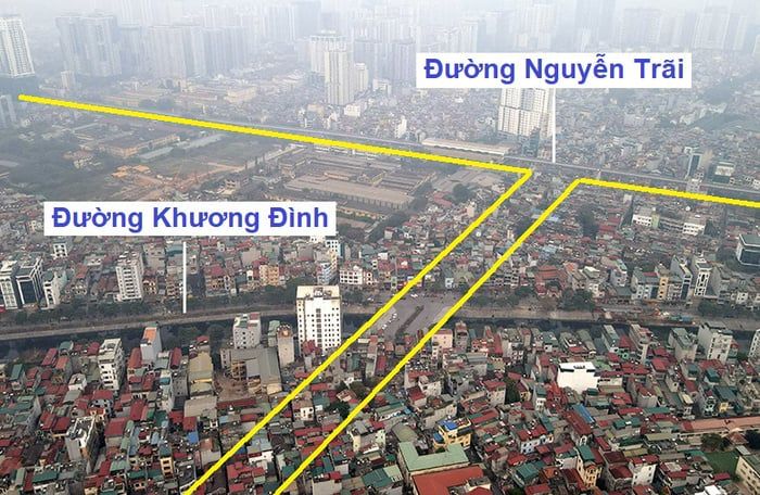 Đường Vành đai 2,5 (đoạn Nguyễn Trãi - Đầm Hồng)- chi phí 2.570 tỷ đồng