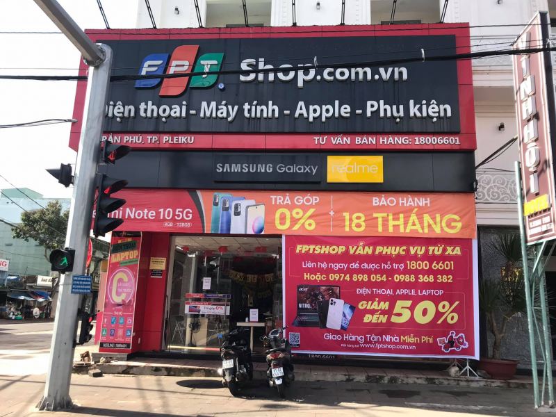 Cơ sở FPT Shop tại TP. Pleiku