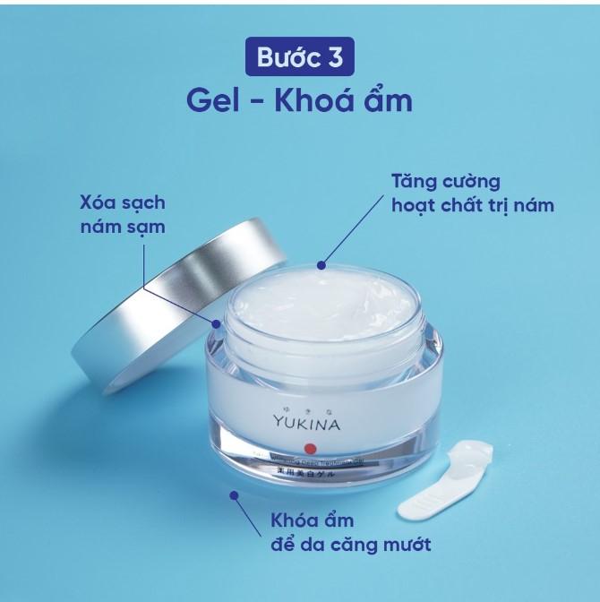Gel nám Yukina Whitening Deep Treatment Gel