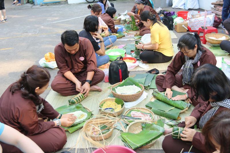 Gói bánh chưng, bánh tét