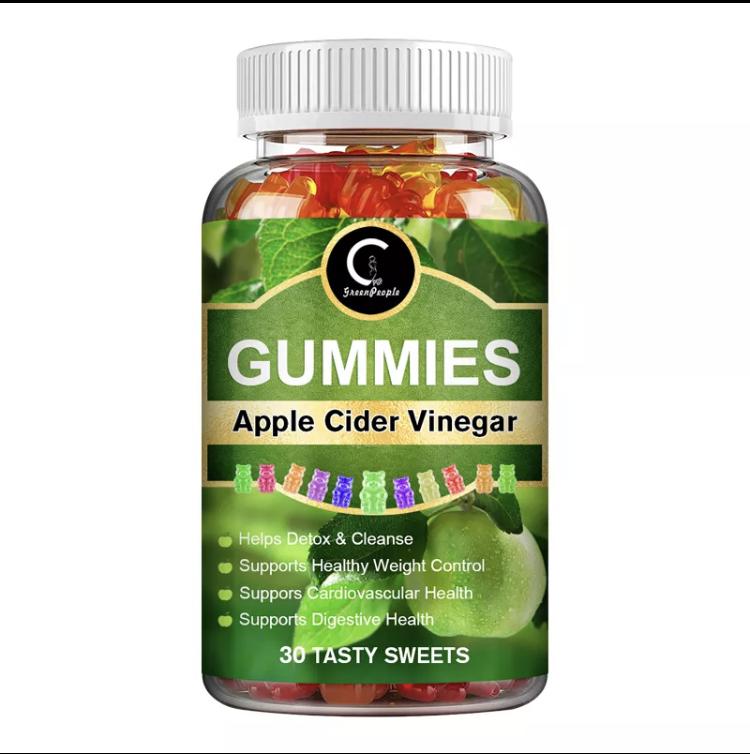 Kẹo dẻo Green People Apple Cider Vinegar Gummies Keto Diet Fat Burner Keto Bear Gummies