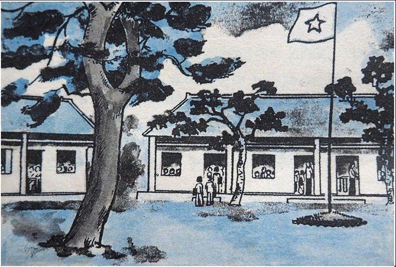 Nhìn trang giấy trắng đen xao xuyến