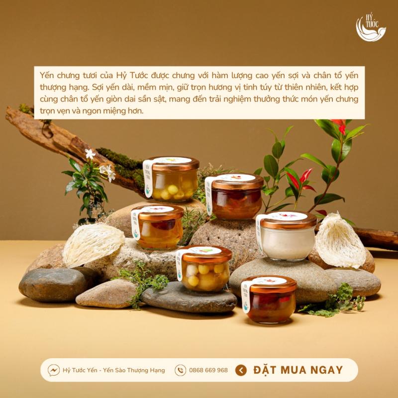 Hỷ Tước Yến - Yến Sào Thượng Hạng