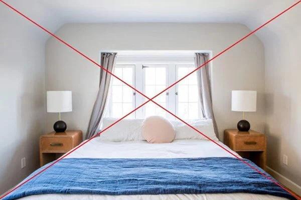 Kê giường cưới ở vị trí kiêng kỵ