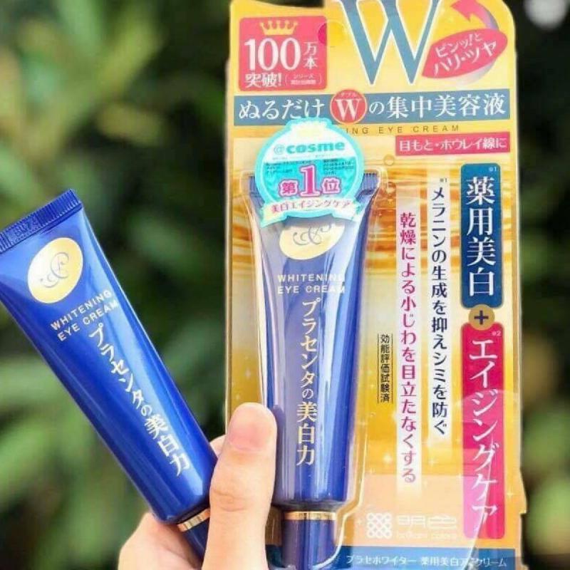 Kem dưỡng mắt Meishoku Whitening Eye Cream 30g của Nhật Bản