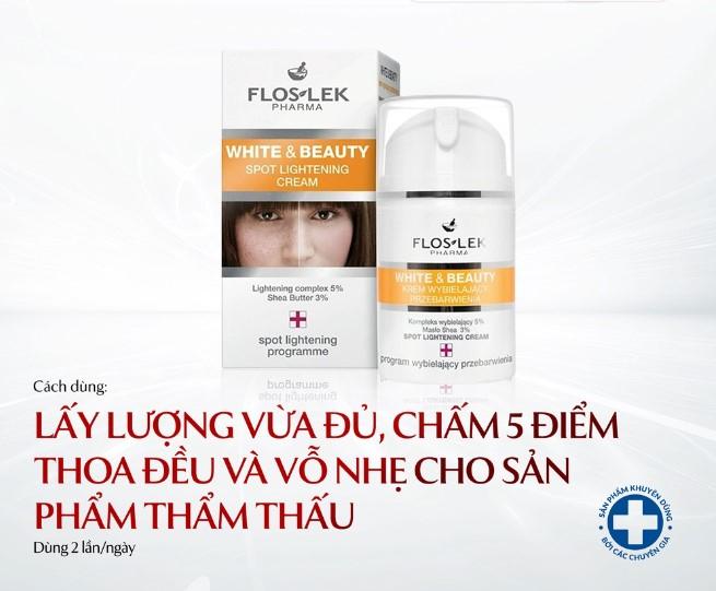 Kem dưỡng mờ nám Floslek Spot Lightening Cream