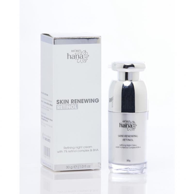 Kem dưỡng Retinol 1% và BHA - Riori Skin Renewing Retinol