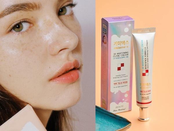 Kem mờ thâm nám và tàn nhang Melasma-X 3D Whitening Clinic Cream