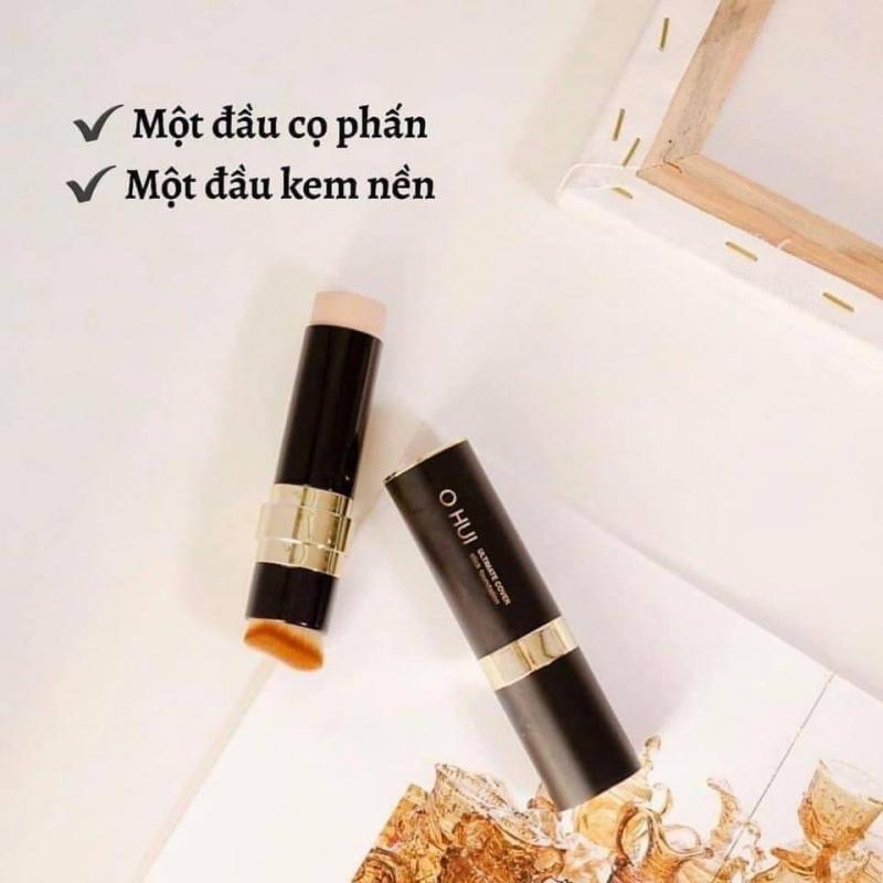 Thiết kế tinh xảo và nhỏ gọn của kem nền dạng thỏi OHUI Ultimate Cover Stick Foudation