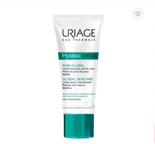 Kem ngăn ngừa mụn trứng cá hỗn hợp Uriage Hyseac 3 Regul