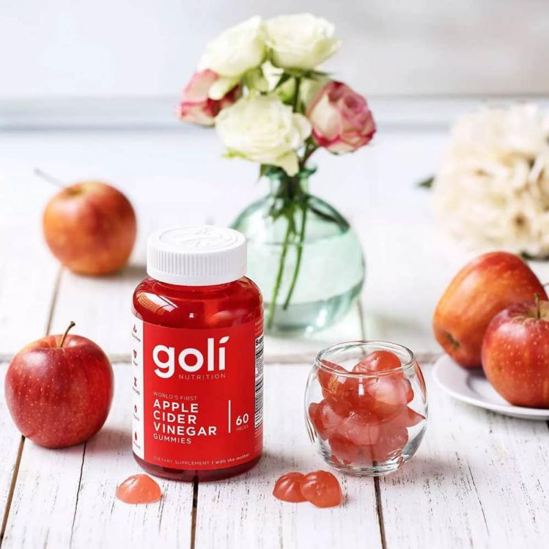Kẹo dẻo dấm táo giảm cân Goli Apple Cider Vinegar Gummie