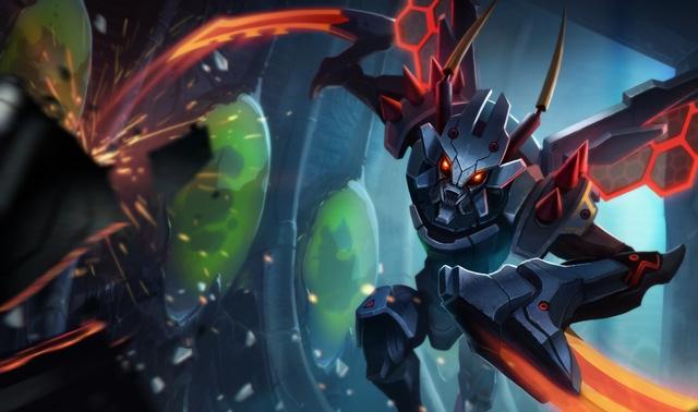 Kha'Zix sẽ được phát huy tối đa khả năng ám sát và bay nhảy