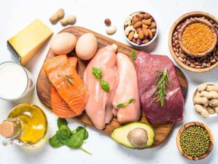 Không nên ăn protein động vật và tinh bột