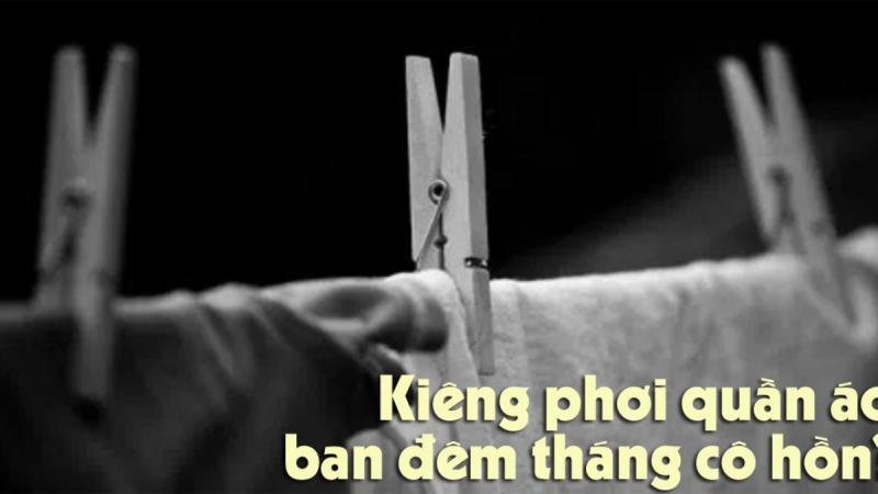 Kiêng phơi quần áo trong phòng ngủ