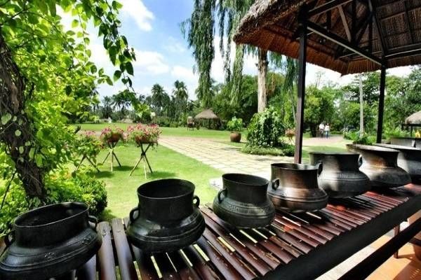 Một góc ấn tượng của khu du lịch Bình Quới