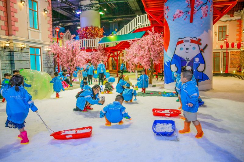Khu vui chơi giải trí Snow Town Sài Gòn