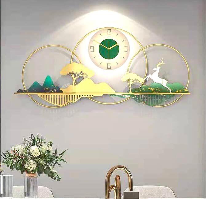 Kiến Xinh Decor - Đồng Hồ Tranh Sắt & Mèo Thần Tài