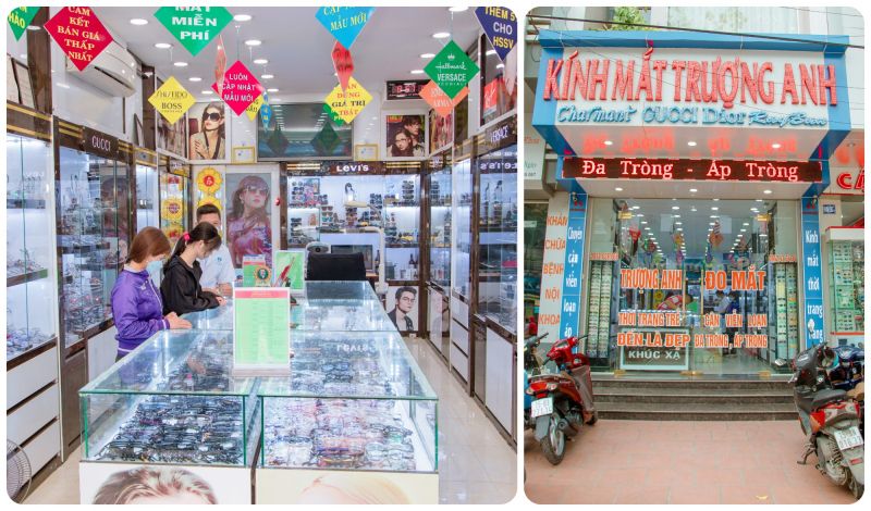 Kính mắt Trượng Anh
